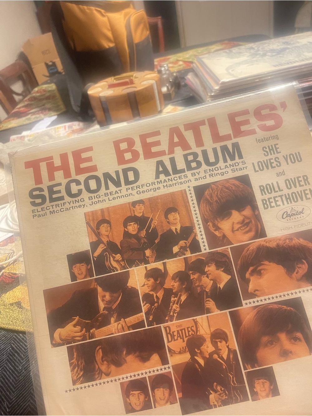 The Beatles – The Beatles' Second Album 1964 Capitol T 2080 Jacket/Vinyl NM-